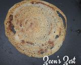 A picture of step 4 of Roasted Gram/Chana Dosas.