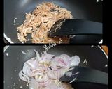 A picture of step 1 of Cabbage & Carrot dry sabzi.