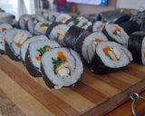 Foto del paso 4 de la receta: Gimbap de tofu y huevo (sushi coreano)