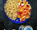 Foto del paso 1 de la receta: Ensalada de pasta con curry