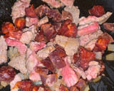 Foto del paso 2 de la receta: Alambre de bistec y chorizo