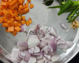 கோதி ரவை கிச்சடி (Ravai kichadi recipe in tamil) ரெசிபி ஸ்டேப் 1 புகைப்படம்