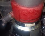 A picture of step 4 of Strawberry Anar Mocktail.