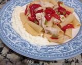 Foto del paso 6 de la receta: Pasta con pollo y mayonesa