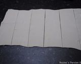 A picture of step 6 of Apple rose shaped cakes.