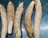 A picture of step 1 of Arrowroot and Shallot Fry.