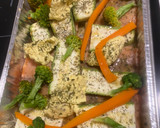 Foto del paso 3 de la receta: Salmón al horno con vegetales