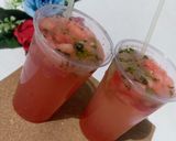 A picture of step 4 of Water melon majito.