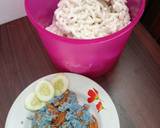 Foto langkah ke 7 dari resep Nasi Liwet Bunga Telang & Wortel 🥕.