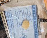A picture of step 6 of Sarevda papdi.