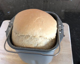A picture of step 2 of Machine white bread.
