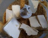 Φωτογραφία βήματος 1 της συνταγής Cheesecake με Πραλίνα Φουντουκιού και Πουράκια Σοκολάτας