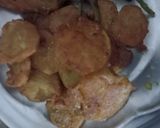 A picture of step 4 of Aloo k pakory😋.