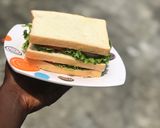 A picture of step 1 of Egg club sandwich.