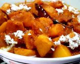 A picture of step 2 of Yam Curry/Ol er dalna.