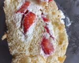 Une image de l'étape 15 de Roulé fraise mascarpone.