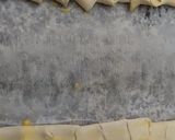 Foto del paso 4 de la receta: Trenza de hojaldre de pavo y queso