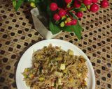 A picture of step 5 of Colorful biryani.
