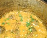 A picture of step 6 of Stuffed Brinjal Drumstick Sabzi.