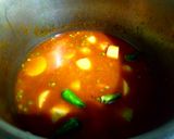 A picture of step 8 of Alu cholia.