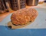 Une image de l'étape 3 de Croquette de viande au fromage.