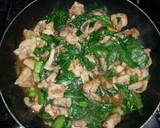 Chicken and Mustard Green Stir-fry recipe step 15 photo