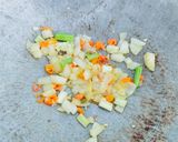 Foto langkah ke 5 dari resep Nasi Goreng Kimchi ala Korea (kimchi-bokkeum-bap).
