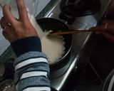 A picture of step 2 of Coconut laddoo.