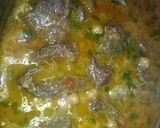 A picture of step 3 of Beef channy.