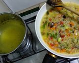 Foto del paso 7 de la receta: Risotto de verduras a la crema de quesos