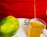 A picture of step 5 of Papaya Tea.