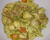 Foto del paso 5 de la receta: Orecchiette con verduras y pesto de rúcula y nueces