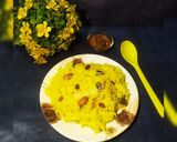A picture of step 8 of Gobindobhog rice.