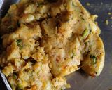 A picture of step 2 of Stuffed idli chutney.