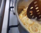 A picture of step 5 of Squid rings pillaw.