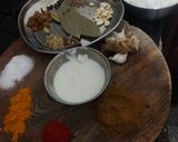 A picture of step 1 of Veg Biryani.