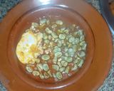 Foto del paso 6 de la receta Habitas con jamón y huevo