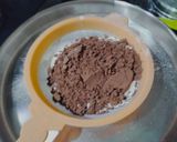 A picture of step 2 of Brownie with Tahini.