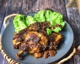 Gambar langkah 6 resipi Ayam Percik Utara.