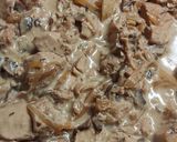 Foto del paso 7 de la receta: Pollo a la crema con champiñón 🍄