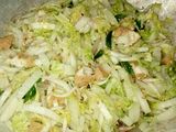 Sayur Sawi Campur Tahu