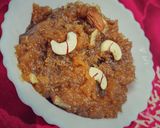 A picture of step 7 of Apple Halwa.