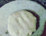 A picture of step 2 of Coriander parantha.