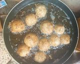 A picture of step 6 of Yam balls #EnuguState.