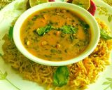 A picture of step 5 of Spinach Fenugreek Dal.