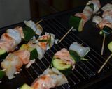 Une image de l'étape 2 de Brochettes de poisson.