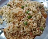नूडल्स (Noodles recipe in Hindi) रेसिपी चरण 4 फोटो