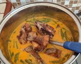 Foto langkah ke 3 dari resep Gulai kacang panjang ikan goreng khas Bengkulu.