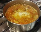 A picture of step 7 of Turnip paruppu urundai kuzhambu (turnip dal dumplings masala curry).