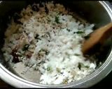 A picture of step 3 of Coconut rice.
